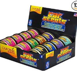 California Scents California Car Scents 12-Unit Counter Display/Assorted, 1.5 Ounce Cans (Pack of 12)